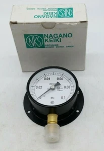 Nagano Keiki AC10-231-0.1MPA Pressure Sensor Switch Gauge - Picture 1 of 5