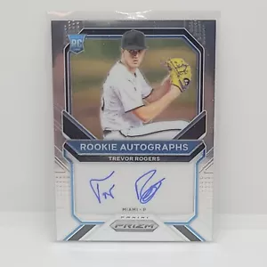 Trevor Rogers 2021 Panini Prizm Auto Miami Marlins Autograph Rookie - Picture 1 of 2