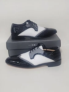 Stacy Adams Men's Gregorio Wingtip Lace-Up Oxford Size 10 M - Picture 1 of 12