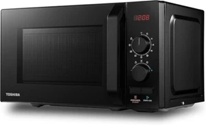 Toshiba 800W 20L Microwave Oven with 8 Auto Menus, 5 Power Levels, Mute Function - Picture 1 of 4