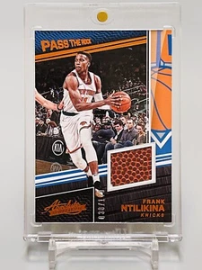 Frank Ntilikina 2017-18 Panini Absolute Ball Patch Rookie /179 Knicks - Picture 1 of 3