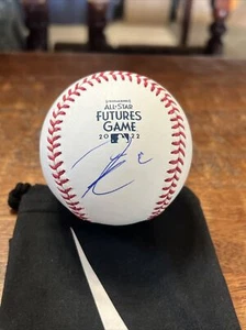 Zac Veen Signed 2022 Futures Game Baseball Psa Dna Coa Rockies Autographed - Picture 1 of 5