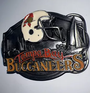 Vtg Tampa Bay Buccaneers Belt Buckle 1987 Siskiyou NFL Football Limited #2340 - Picture 1 of 7