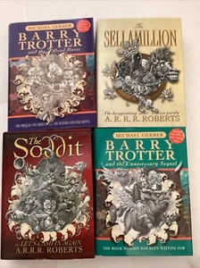 4 x Barry Trotter usw. Mini-Hardcover-Bücher. Neu - Bild 1 von 3