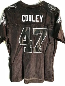 Reebok Women's NFL Jersey WASHINGTON Cris Cooley Black Alternate sz M - Picture 1 of 2