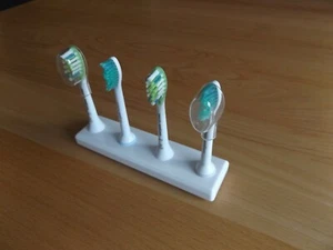 Zahnbürstenhalter, 4 Aufsätze / Philips Sonicare/aus Varicor / eig. Herstellung - Bild 1 von 49