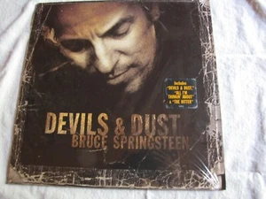 Unplayed Mint original Bruce Springsteen Devils and Dust open for inspection - Picture 1 of 4
