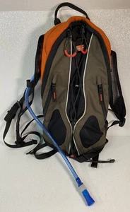Coleman RTX 200 Hydration Pack W/ Backpack Storage Compartments Orange Gray - Picture 1 of 4