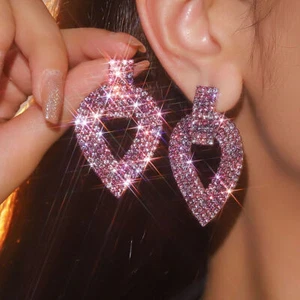 Kostenloser Versand Modeschmuck Geschenk Damen Designer Party beliebte Ohrstecker - Bild 1 von 1