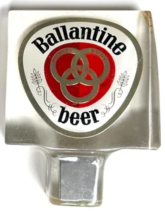 ORIGINAL VINTAGE 60er BALLANTINE BIER LUCITE BAR ZAPFHAHN GRIFF MANN HÖHLE BARWARE - Bild 1 von 6