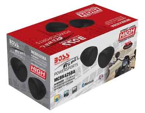 BOSS AUDIO MCBK425BA 600W 2 Speaker w/ Amplifier Bluetooth Sound System, Black - Picture 1 of 1