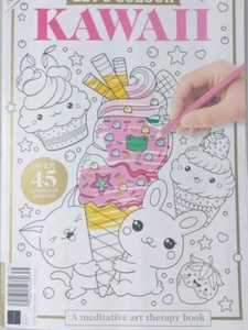 Lets Colour KAWAII OVER 45 Designs 2024 M71 - Picture 1 of 2