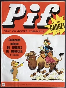 PIF GADGET n°88 (Vaillant n°1326) octobre 1970 Très bon état avec son Gadget - Picture 1 of 9