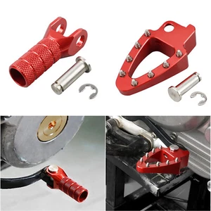 NICECNC Bremspedal Trittplatte Schalthebelspitzen-Set Für Honda XR650L 1993-2025 - Picture 1 of 15