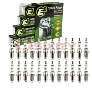24 pc E3 Spark Plugs for 1998-2001 Mercedes-Benz CL600 5.8L 6.0L V12 gt - Picture 1 of 5