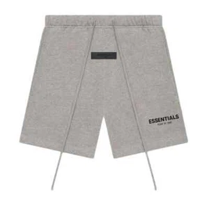 Fear Of God Essentials Sweatshort (SS22) Dark Oatmeal Size M - Picture 1 of 1