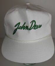 Vtg 1995 John Deere Lawn Care Tractor Western Farm Show Advertising White Hat