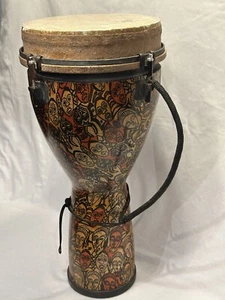 Remo Signature Djembe Drum Leon Mobley Fiberskyn 3 Reno Drum Mondo Mo-Fa Head - Picture 1 of 23