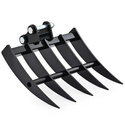 500mm Rake Attachments For Mini Digger Excavator 1 Ton To 2 Tons 25mm Pins - Image 1 of 4
