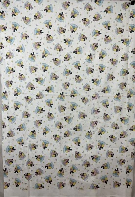 Vintage Peter Pan Fabrics Disney Baby Mickey Minnie Mouse Flannel 66” x 43” BN10 - Image 1 of 4