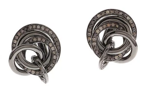 Ohrschmuck 750/- Rotgold mit braunen Diamanten WERT 2.700 € - 769348 - Bild 1 von 1
