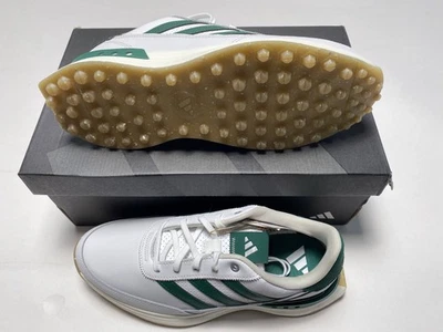 Zapatos de golf Adidas S2G SL de cuero 24 blancos verdes para hombre talla 8,5 (IF0299) Foto 1 de 4