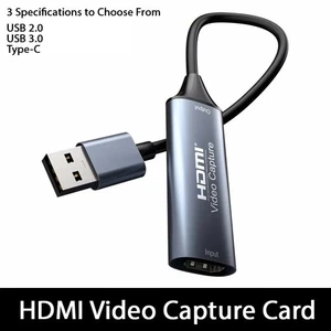 1080P HD Audio Video Capture Card 4K HDMI to USB C USB 3.0 Video Capture Device - Picture 1 of 8