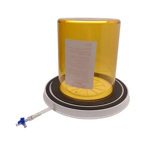 Nalgene 5305-0910 Vacuum Chamber Jar System, 8.3L ø8.75in x 10in, ø1/4in ID Tube - Picture 1 of 6