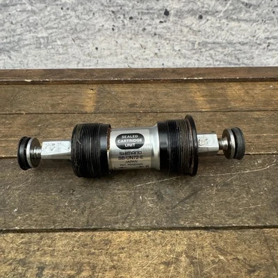 Shimano BB-UN72-E Sealed Cartridge Bottom Bracket 111 68 Square Taper Axle - Image 1 of 4