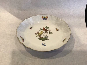 Herend porcelain Hungary Rothschild Bird oval vegetable dish pattern # 12314/RO - Picture 1 of 13