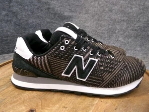 Scarpe da corsa New Balance 574 donna WL574TBO nere bianche con perline sneaker taglia 9 D - Foto 1 di 14