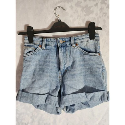 Ladies XXS Monki Denim Shorts - Image 1 of 4