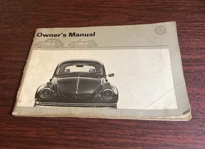 1971 Volkswagen Type 1 Beetle & Convertible Owners Manual GERMAN BUG Read - Bild 1 von 4