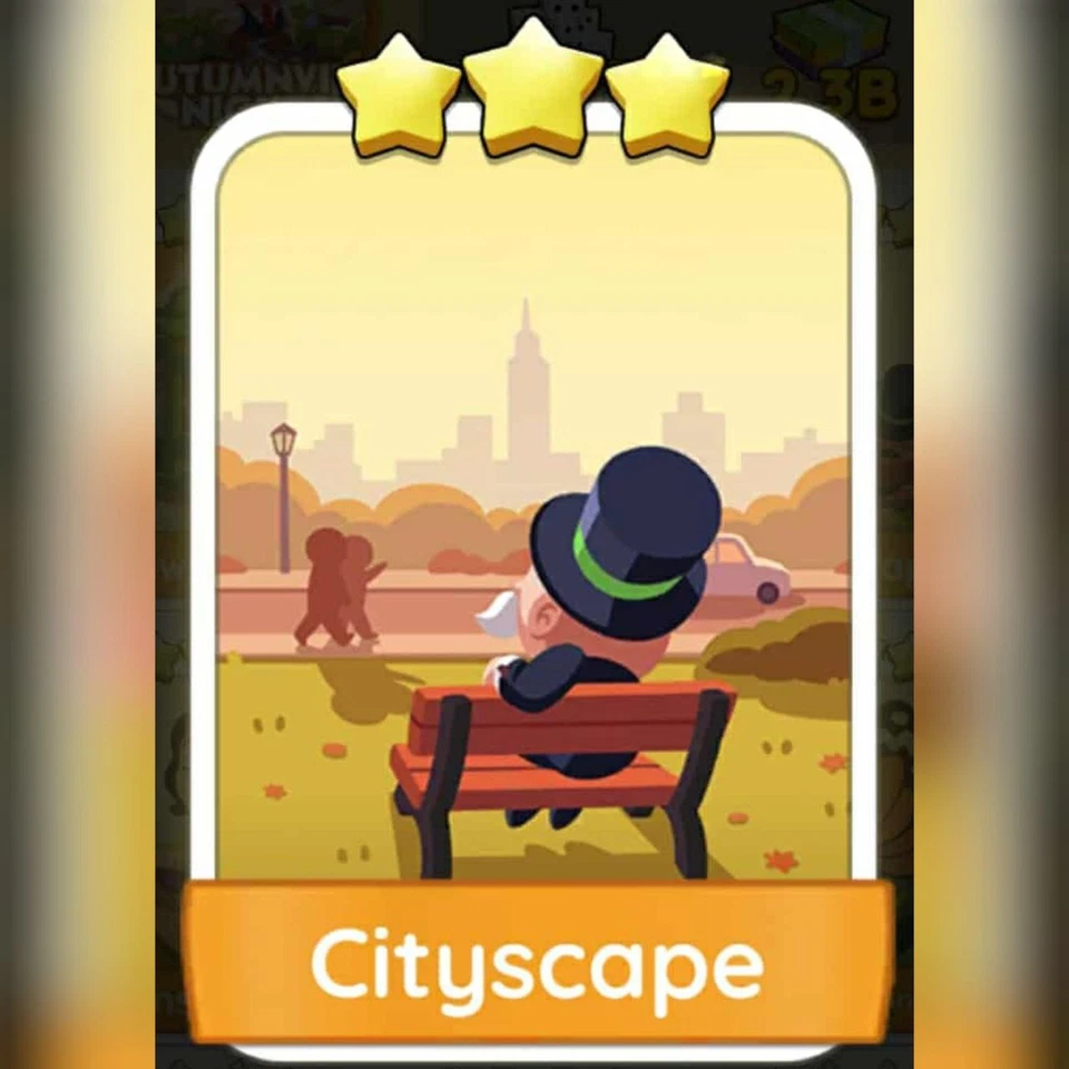 1 x Cityscape sticker (⭐⭐⭐) set 13 - Mono_poly_ Go sticker (Fast sending) - Image 1 of 1