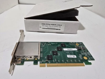 Genuine One Stop Systems OSS-PCIe-HIB25-x16-H PCIe Gen2 Adapter Host PCIe X 16 - Image 1 of 4