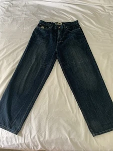 Enyce Gr. 38x32 Baggy Blue Jeans Loose Fit Hip Hop Skater Wide Leg Y2k Rare - Bild 1 von 24