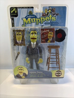 Jim Henson's Muppet Palisades Johnny Fiama Variante Despojada Nuevo en Caja The Muppet Show Foto 1 de 4