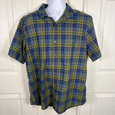 5.11 Tactical Gunther Shirt Mens XL Green Plaid Snap Button Utility Carry - Image 1 of 4