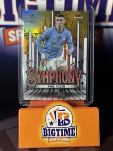 Phil Foden 2025 Topps Finest UCC Symphony Gold Refractor /50🔥 - Bild 1 von 5