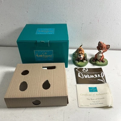 Фигурка WDCC Walt Disney The Fox & The Hound Copper & Todd The Best Of Friends - Изображение 1 из 4