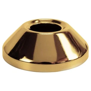 Steel Pipe Cover Gold Collar 3/4 (25mm) 25mm High - Picture 1 of 3