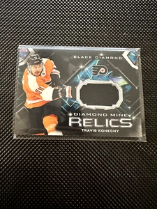 2023-24 Black Diamond Mine Relics Travis Konecny Jersey GU Patch Flyers SP - Bild 1 von 2