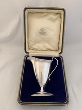 Antique Silver Cream Jug Or Milk Jug 1925 London Goldsmiths & Silversmiths Ltd