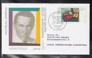 LA 018 ) Germany 1996 beautiful FDC - German Painting by Helmut Kolle - Picture 1 of 1