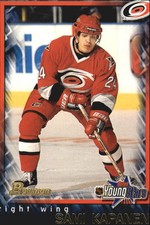 2001-02 Bowman YoungStars Carolina Hurricanes Hockey Card #62 Sami Kapanen