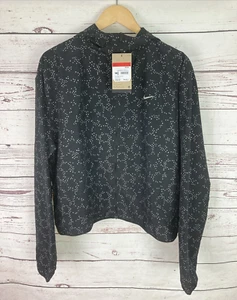 Nike Running Jacket L Reflective Black Hooded BNWT RRP £89.99 - Picture 1 of 9