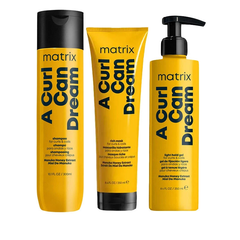 MATRIX Kit TOTAL RESULTS A curl Can Dream shampoo 300ml+ mask 250ml + Gel 250ml - Bild 1 von 1