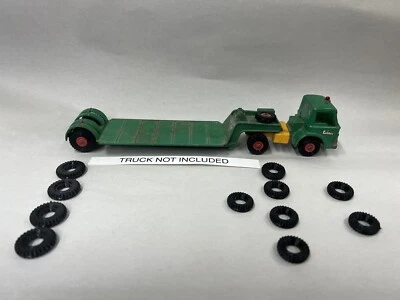 Matchbox Lesney Ford Tractor King Size K 17 Dyson Low Loader (TIRES ONLY) - Image 1 of 4