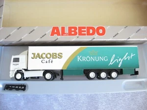 Z385/392* Albedo 1:87 300132 Volvo Sattelzug Jacobs Café Krönung Light OVP - Picture 1 of 2