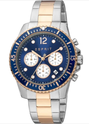 Esprit Chronograph Watch. Luxury Watch.Rolex Style Men Watch  - Image 1 of 4